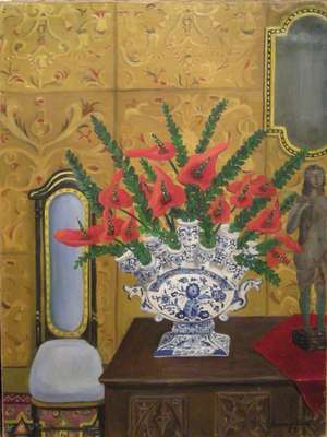 Vase with anthurium - Viva Rosina